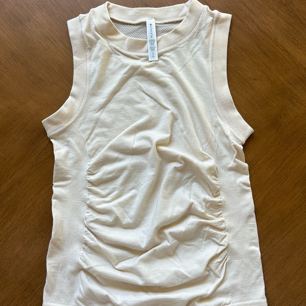 Athleta cream Tank Top